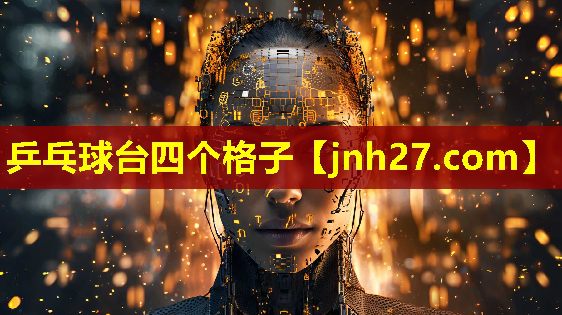 乒乓球台四个格子